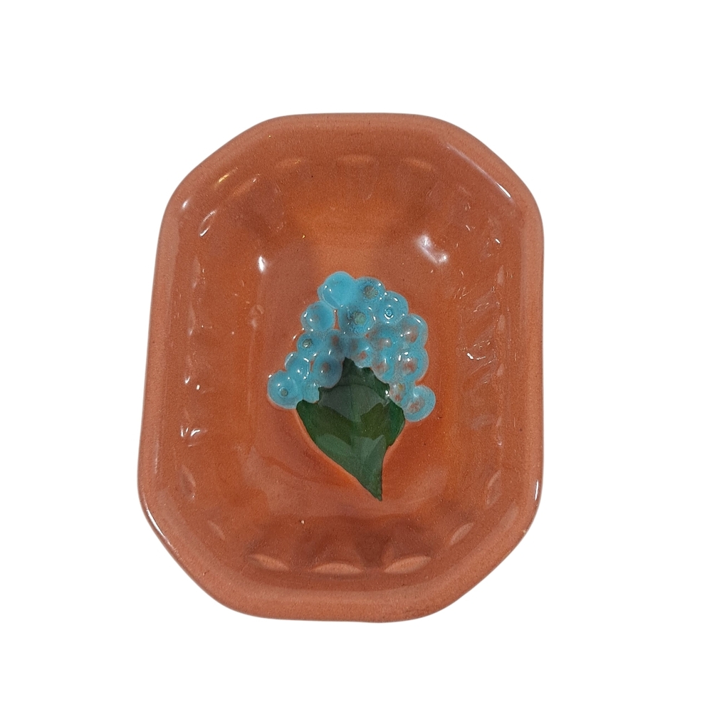 Vintage Stangl Pottery Mini Dish Bowl Jello Mold Fruit Grapes